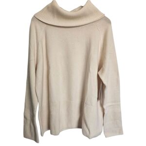 Athleta Alpine Turtleneck Cashmere/Wool Sweater Size XL